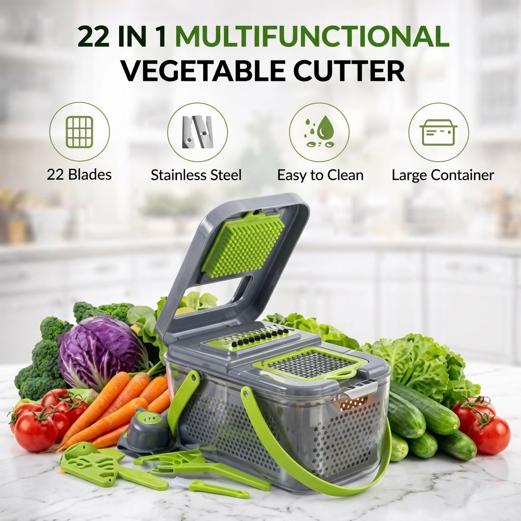 16-in-1 Multifunctional Vegetable Cutter Set